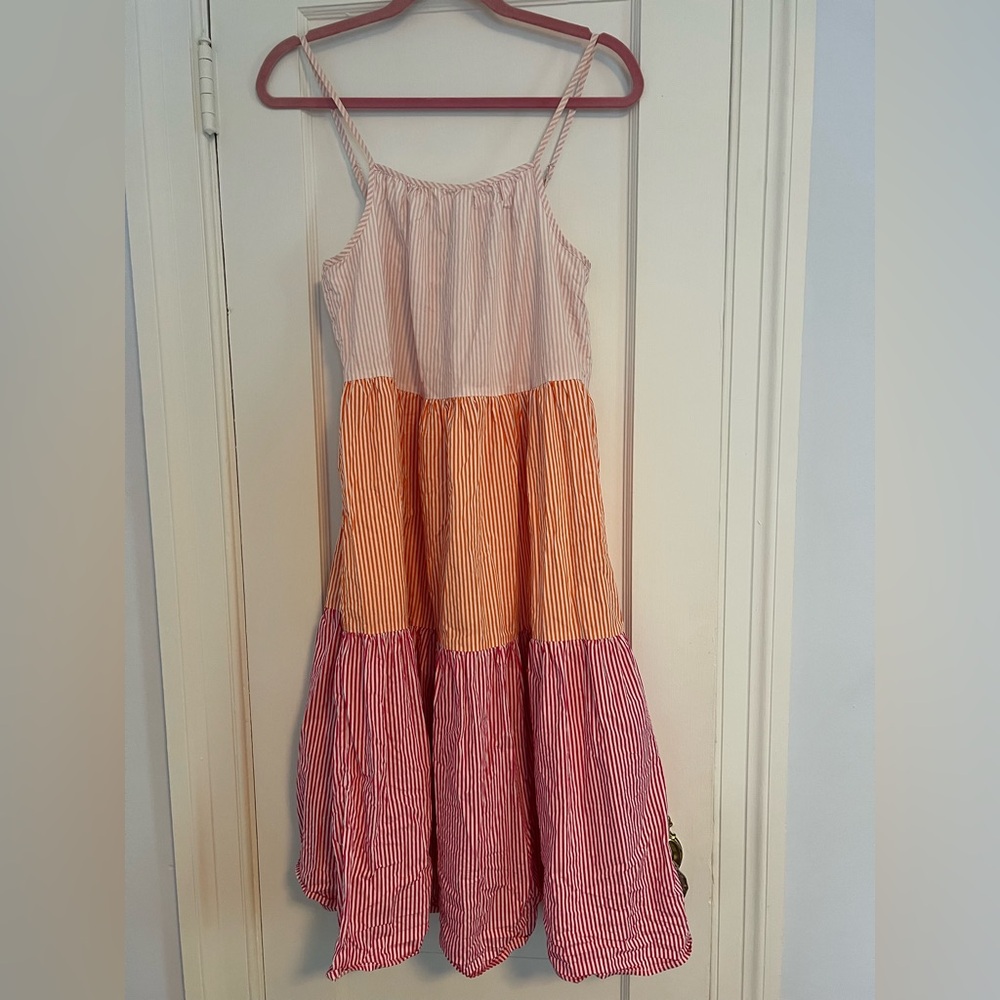 Solid and Striped Striped Multicolor Dress